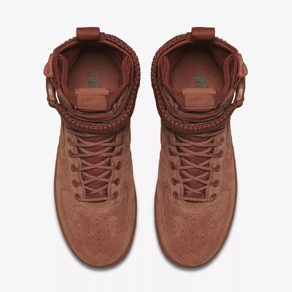 NWT Nike SF Air Force 1 Men Shoes, Dusty Peach - Picture 7 of 8